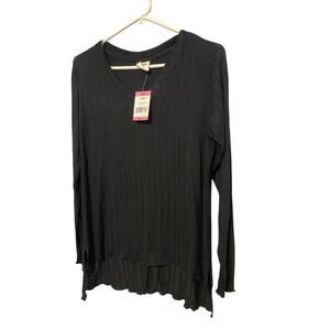 NWT MOTE By Anthropologie Black Small Top